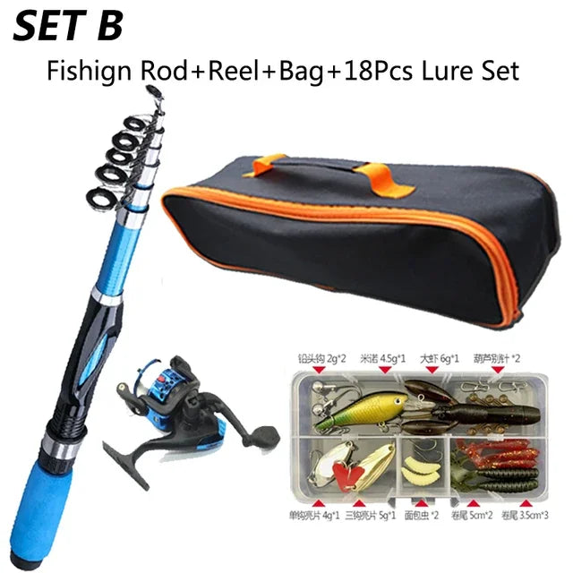 Beginner Fishing Kit and Pole