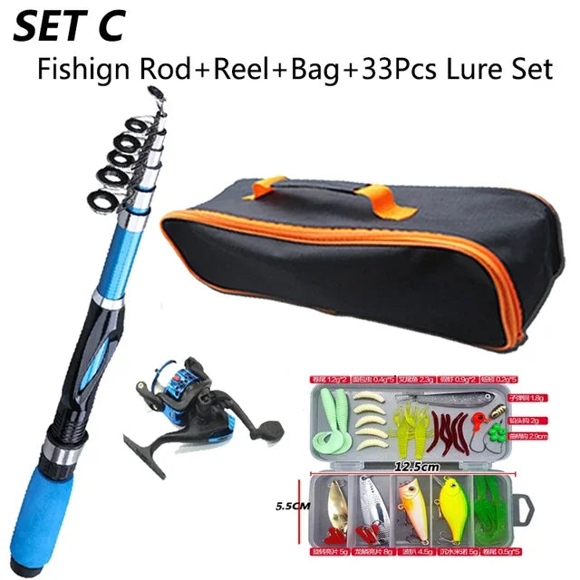 Beginner Fishing Kit and Pole