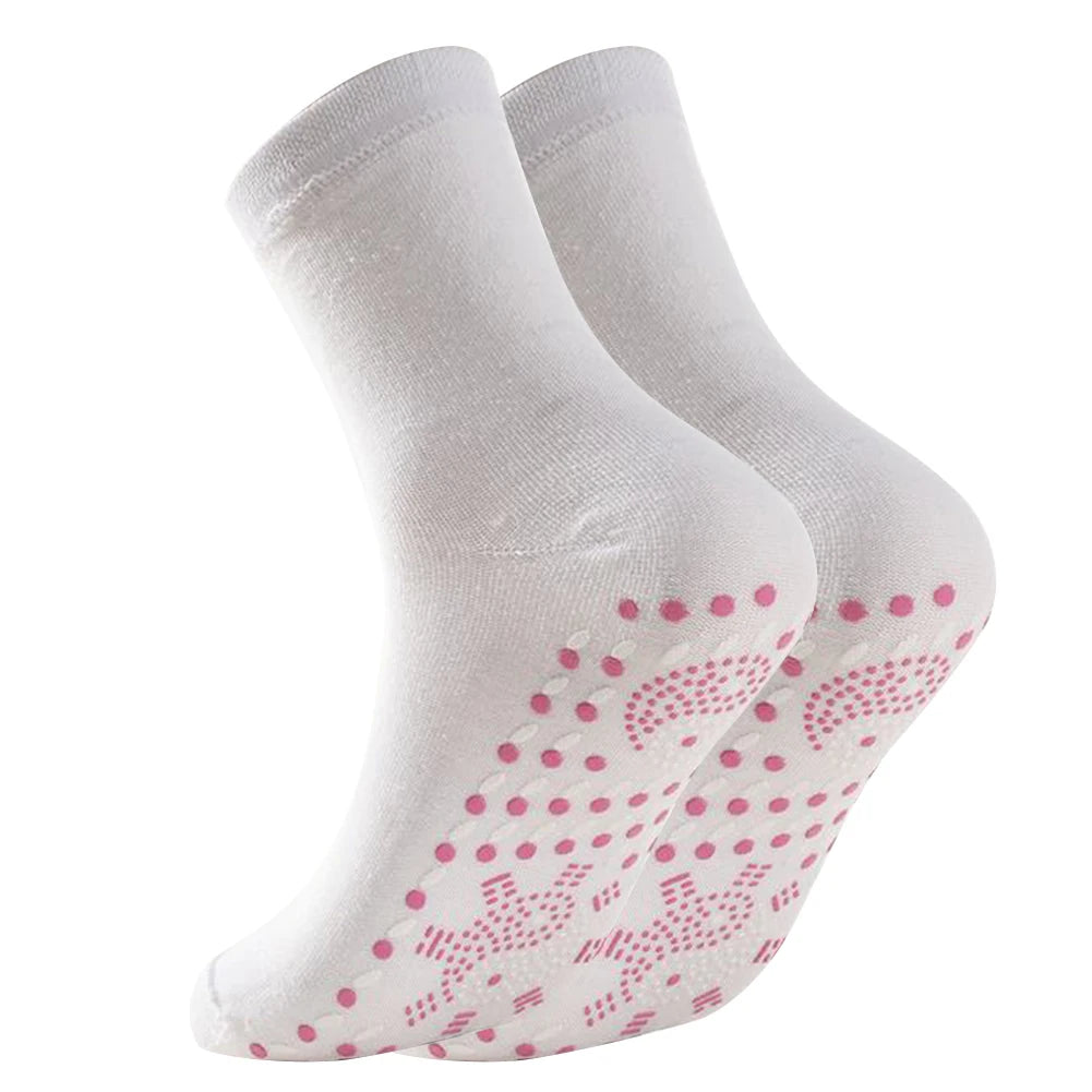 Heated outdoor winter socks