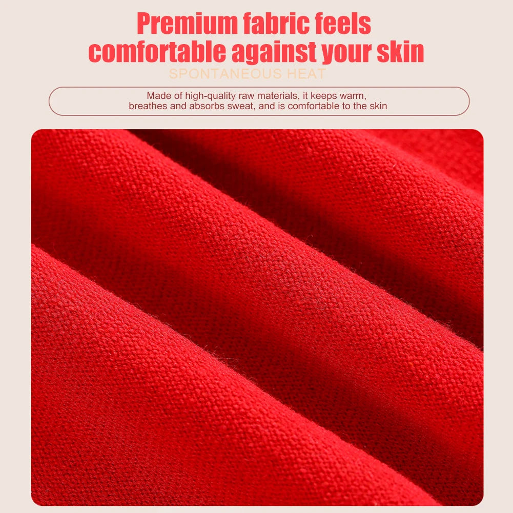 Heated outdoor winter socks