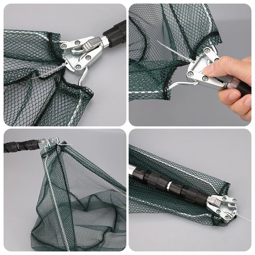 Extending Mesh Fly Fishing Net