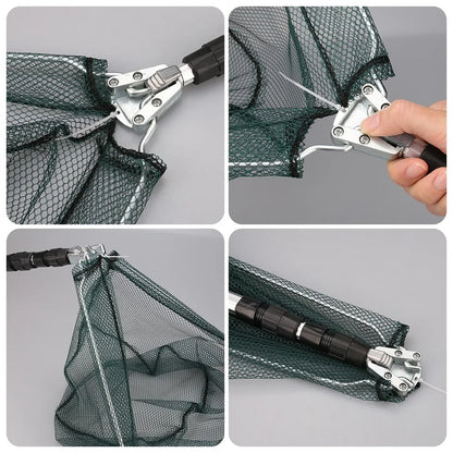 Extending Mesh Fly Fishing Net