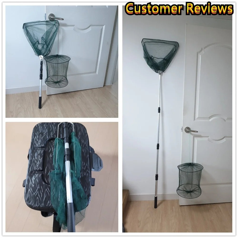 Extending Mesh Fly Fishing Net